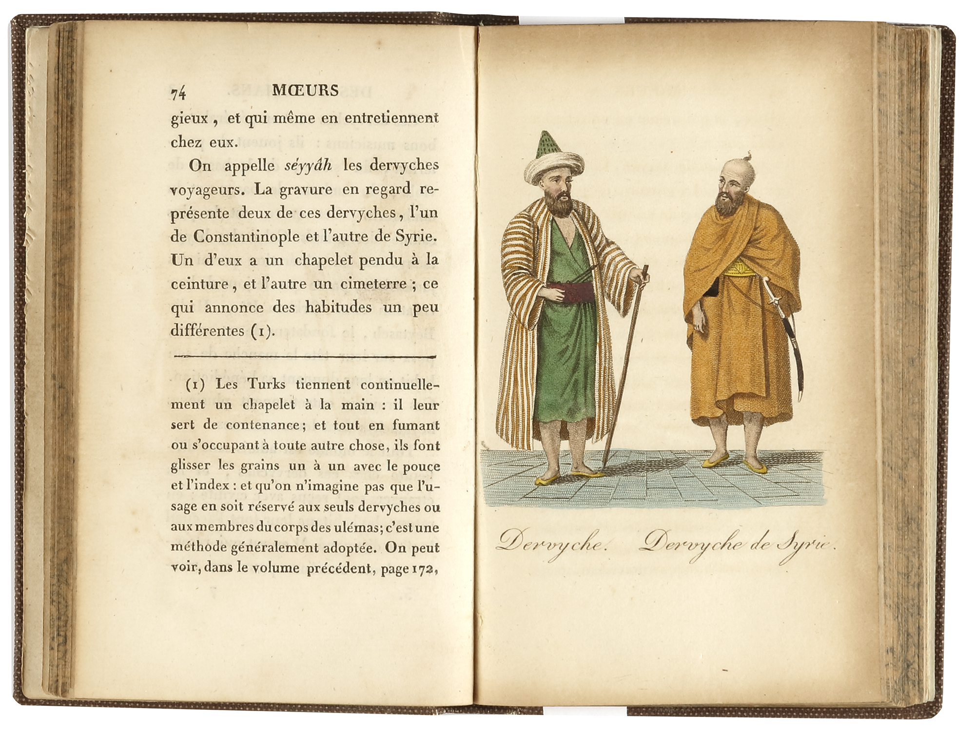 HISTORY OF THE OTTOMAN MANNERS AND CUSTOMS, PARIS AND DATED 1812 - Image 3 of 6