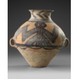 A CHINESE NEOLITHIC POTTERY VASE, MACHANG PHASE, CIRCA 2350-2050 BC