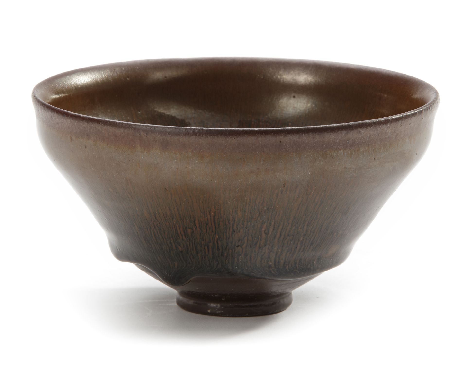 A CHINESE JIAN HARE’S FUR GLAZED TEA BOWL,SONG DYNASTY, 12TH-13TH CENTURY - Image 2 of 4