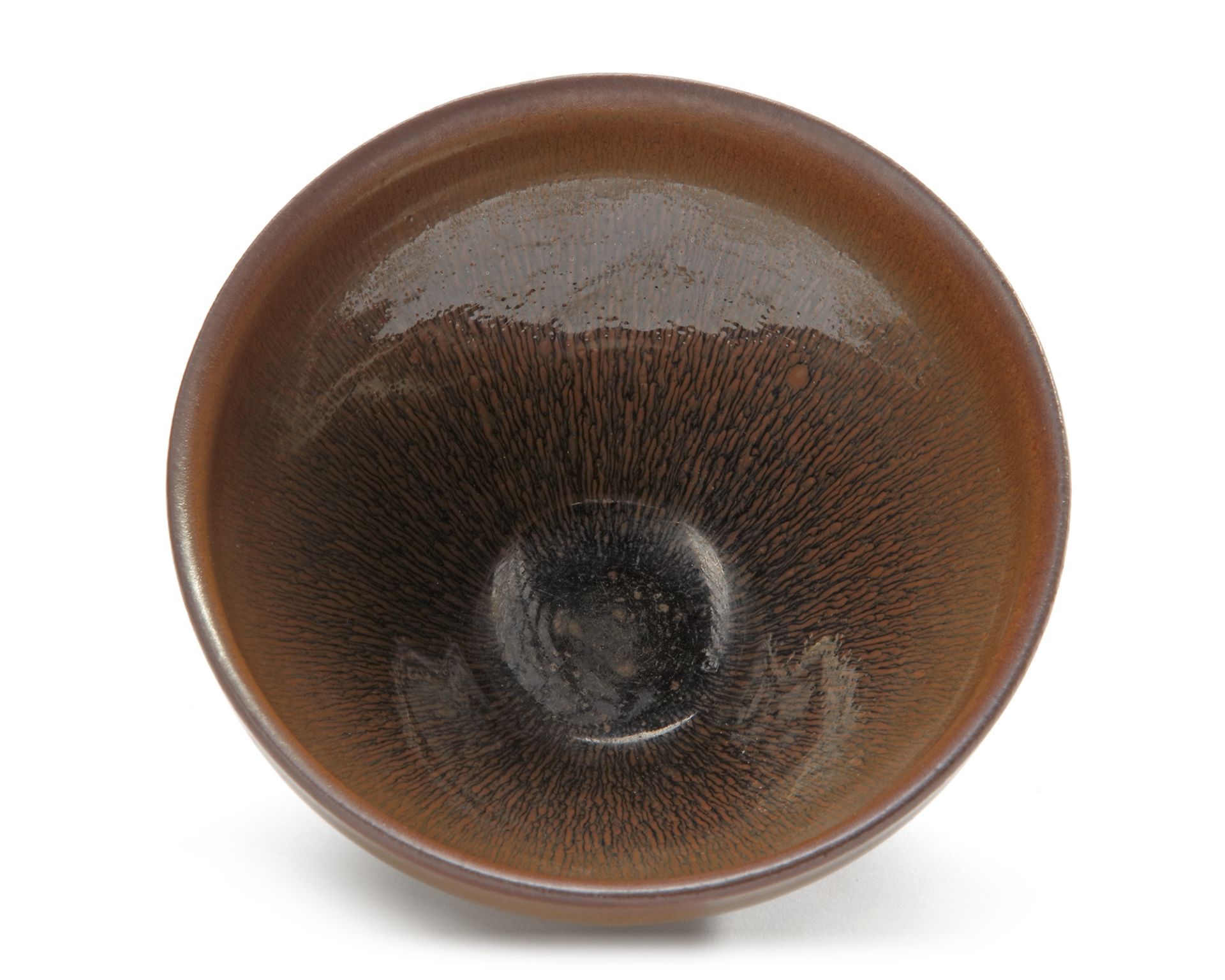 A CHINESE JIAN HARE’S FUR GLAZED TEA BOWL,SONG DYNASTY, 12TH-13TH CENTURY - Image 3 of 4