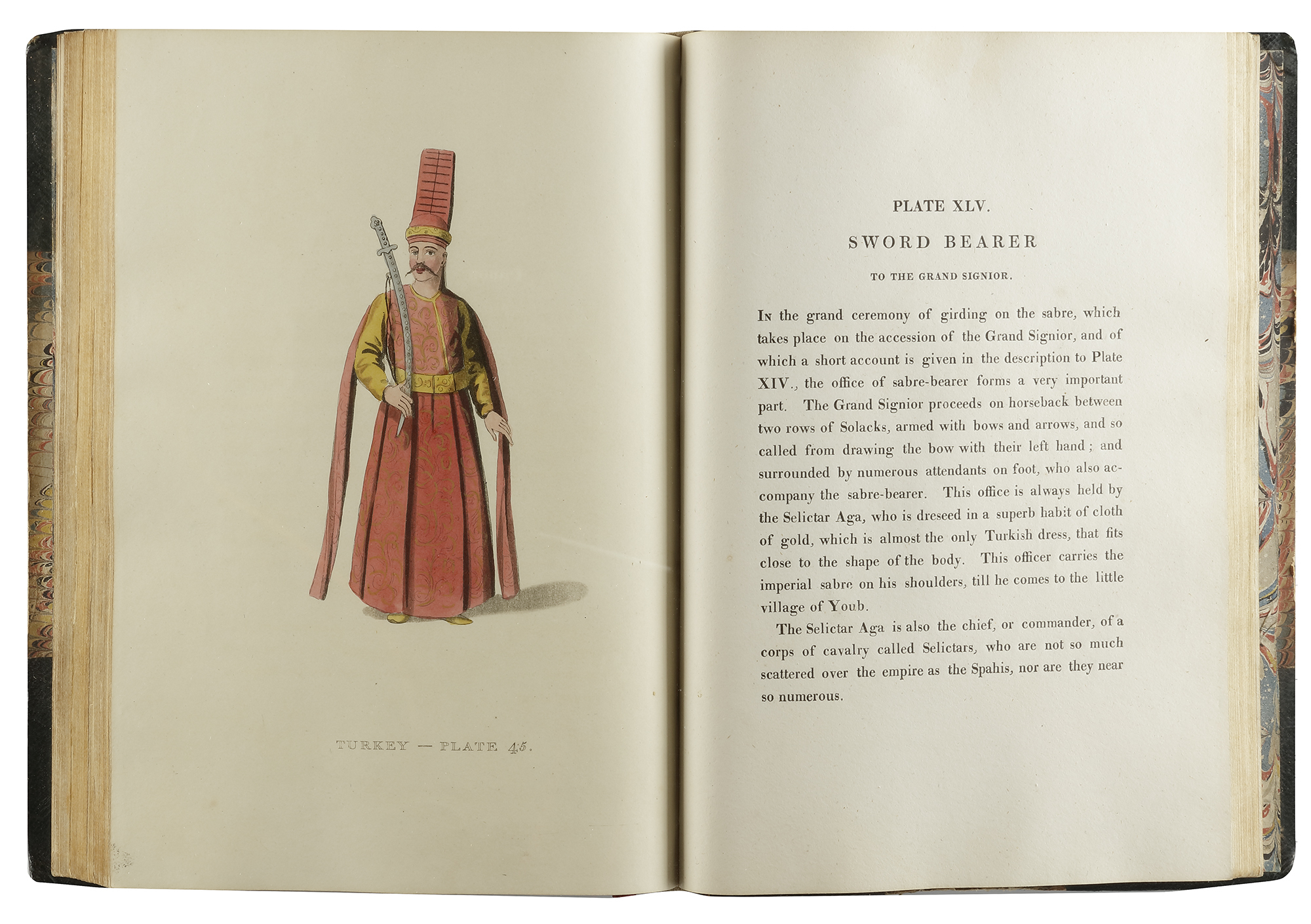 PICTURESQUE REPRESENTATIONS OF THE DRESS AND MANNERS OF THE TURKS, DATED 1814 - Image 4 of 4