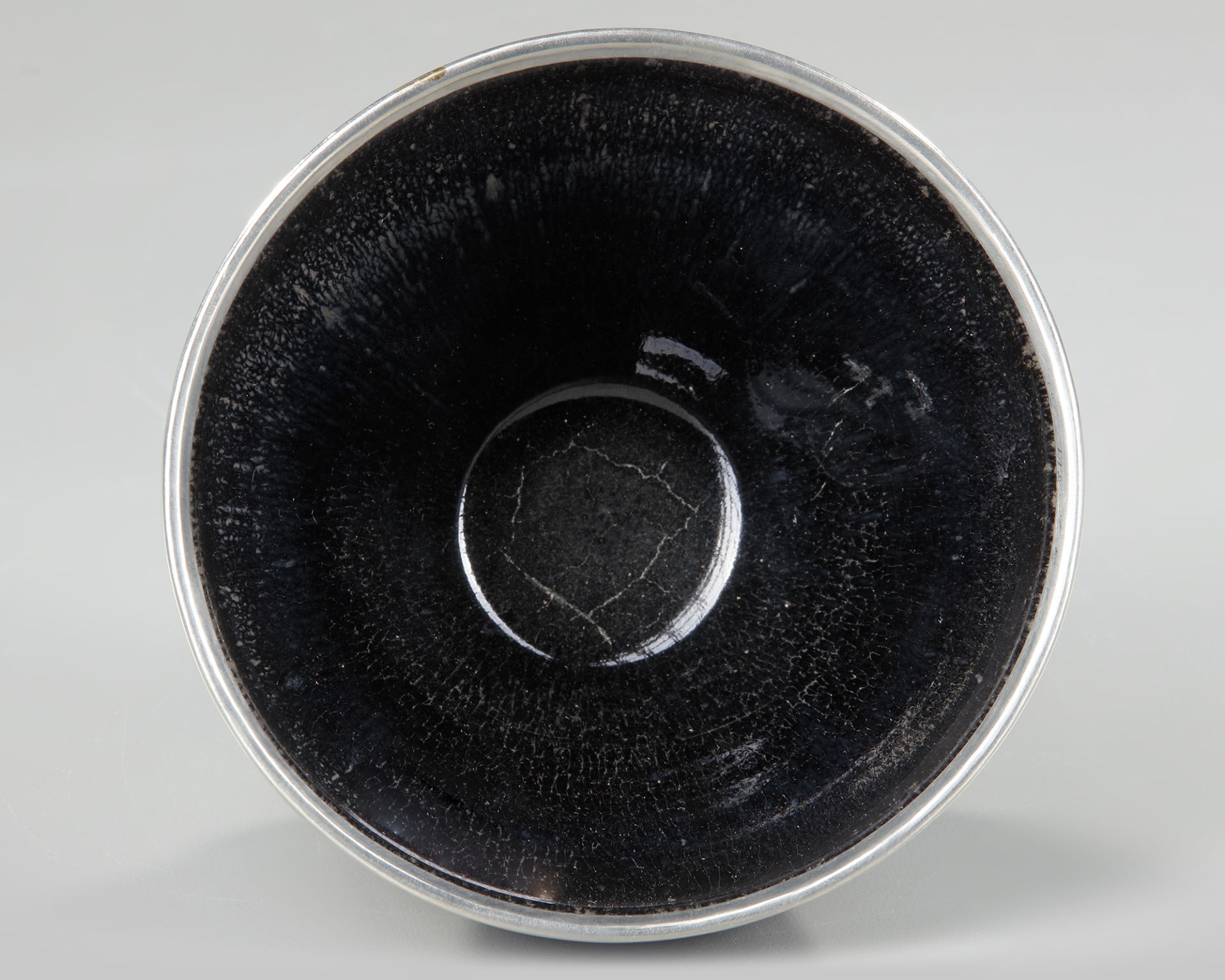 A RARE CHINESE 'JIAN' HARE'S FUR TEMMOKU BOWL, SONG DYNASTY (960-1279) - Image 3 of 4