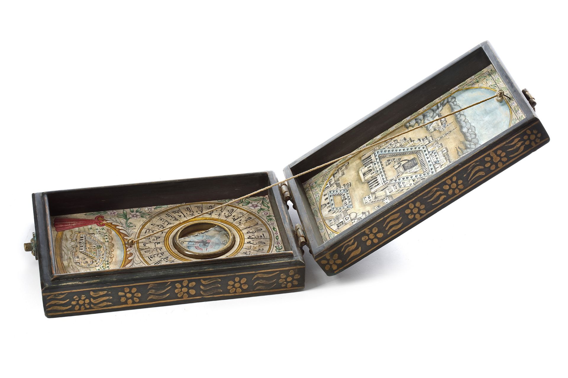 AN OTTOMAN COMPASS AND QIBLA INDICATOR, 19TH CENTURY - Image 7 of 10