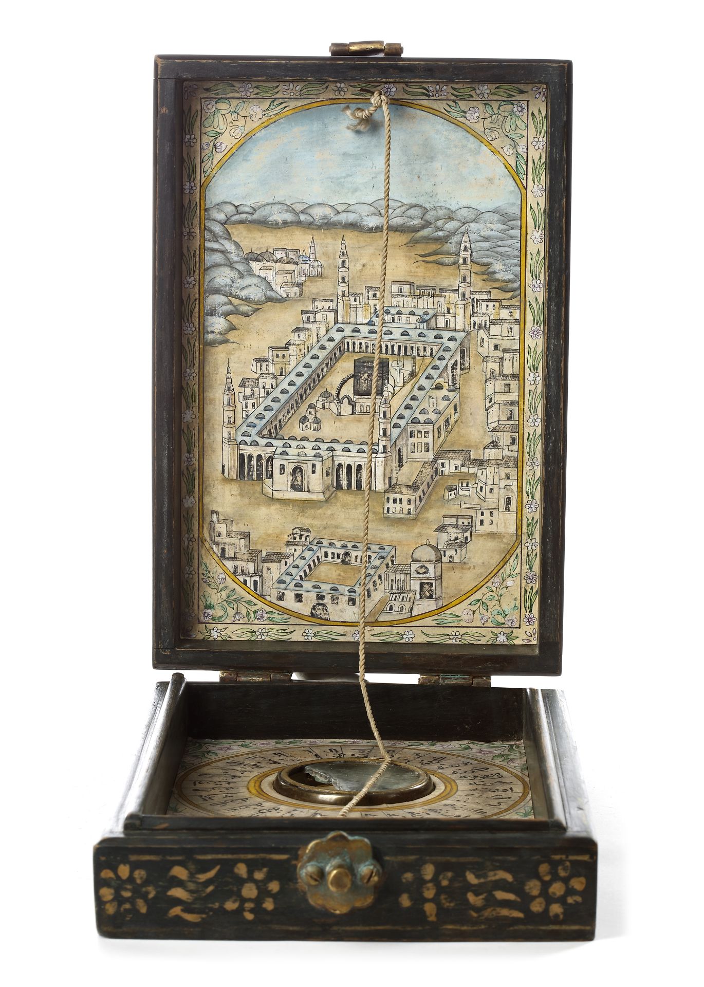 AN OTTOMAN COMPASS AND QIBLA INDICATOR, 19TH CENTURY - Image 4 of 10