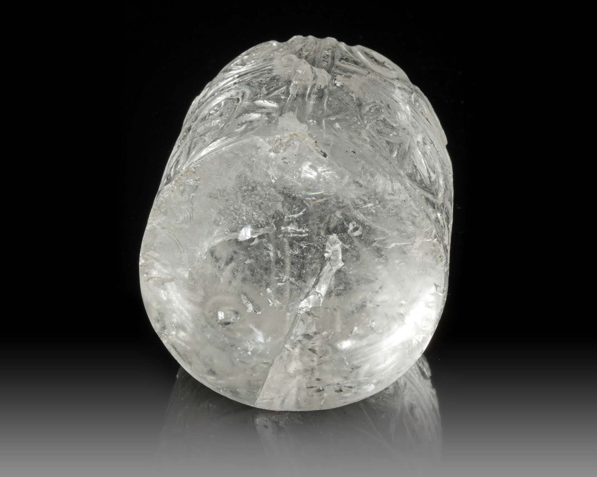 A FATIMID ROCK CRYSTAL CHESS PIECE, EGYPT, 11TH CENTURY - Image 7 of 8