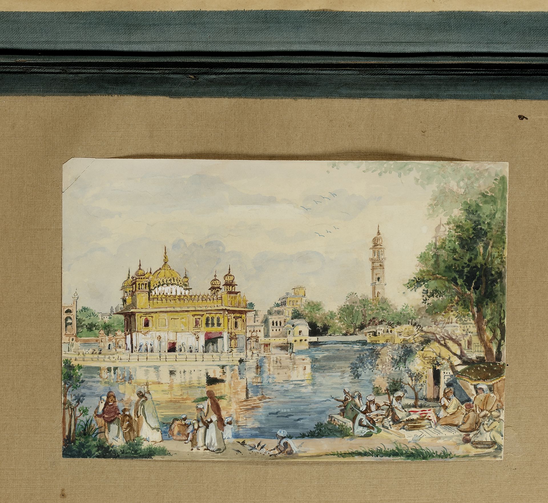 VIEWS OF THE GOLDEN TEMPLE AT AMRITSAR EUROPEAN SCHOOL, 19TH CENTURY - Image 2 of 10