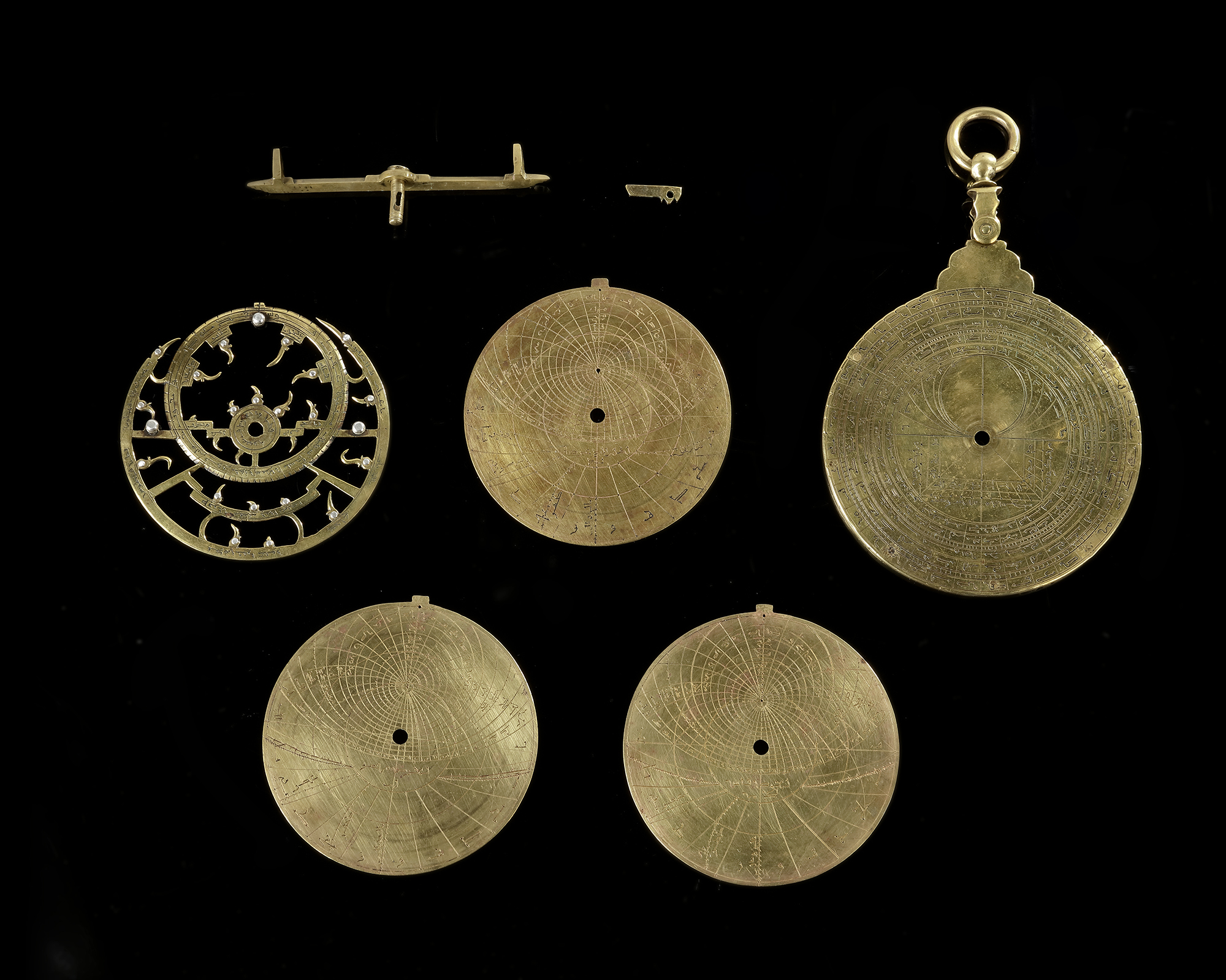 A BRASS ASTROLABE, MOROCCO,18TH CENTURY - Image 6 of 6