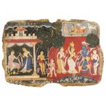 A LEAF FROM THE DISPERSED 'PALAM' BHAGAVATA PURANA DELHI-AGRA AREA, CIRCA 1520-40
