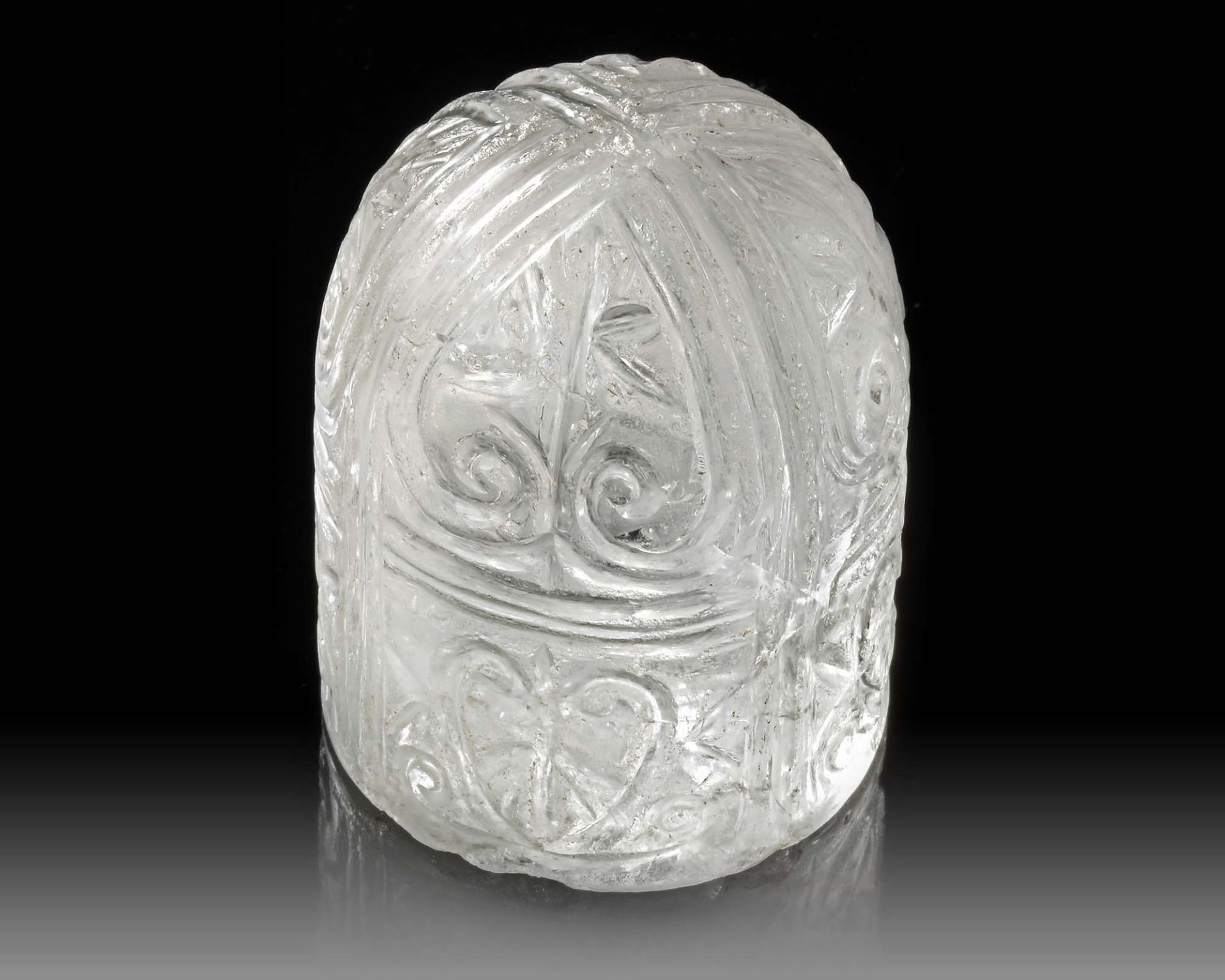 A FATIMID ROCK CRYSTAL CHESS PIECE, EGYPT, 11TH CENTURY - Image 5 of 8