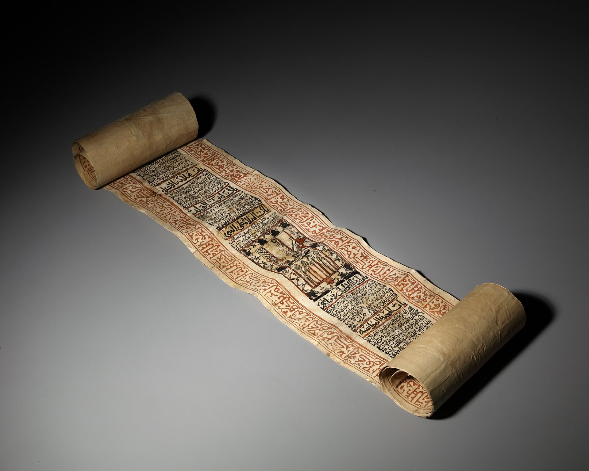 A TALISMANIC SCROLL, ANDALUSIA, 11TH-12TH CENTURY
