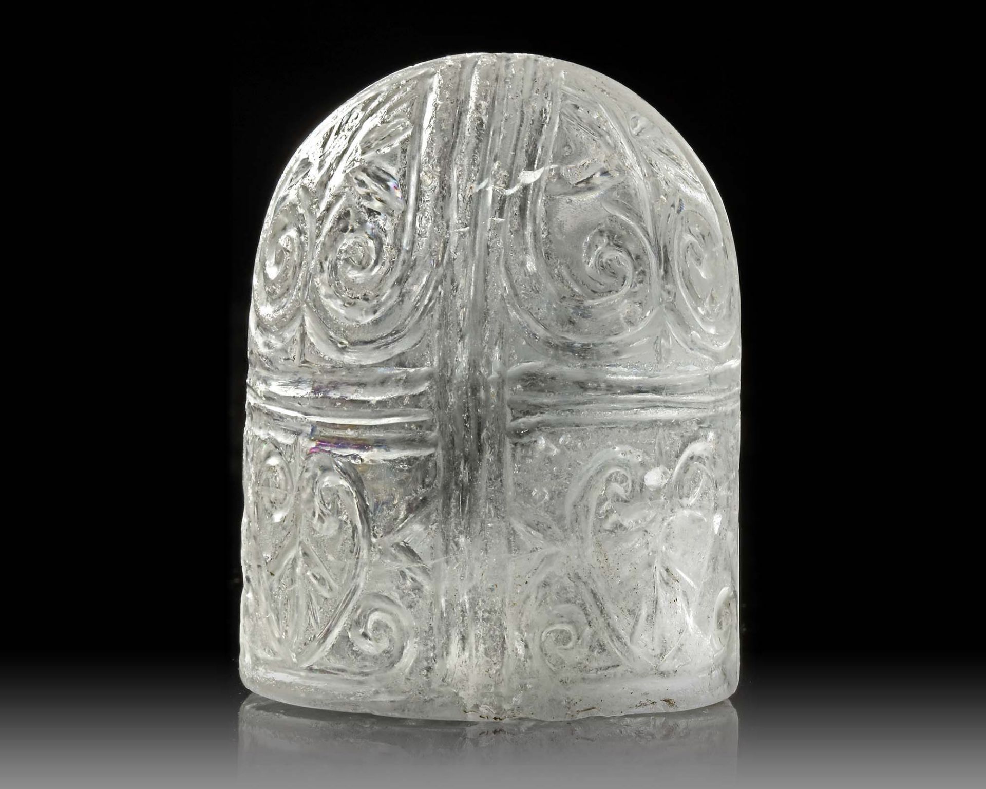A FATIMID ROCK CRYSTAL CHESS PIECE, EGYPT, 11TH CENTURY - Image 3 of 8