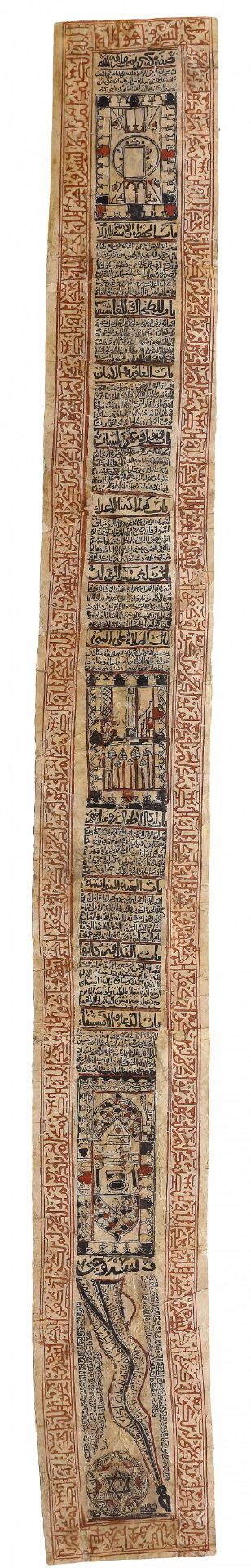 A TALISMANIC SCROLL, ANDALUSIA, 11TH-12TH CENTURY - Image 2 of 5