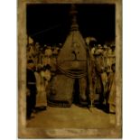 A COLLECTION OF SEVEN OLD PHOTOGRAPHS OF MECCA, MEDINA, THE MAHMAL AND THE HAJJ, EARLY 20TH CENTURY