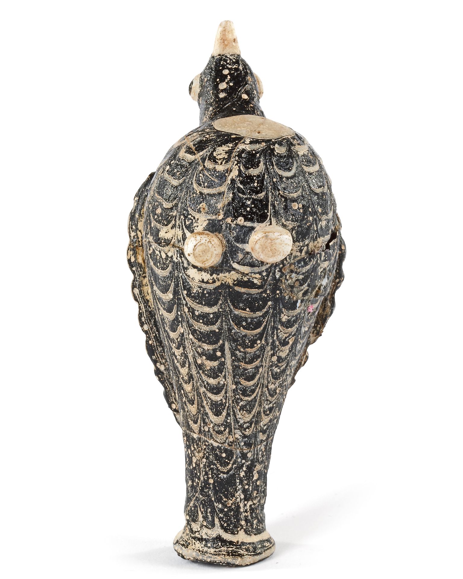 A VERY RARE GLASS BIRD, IRAQ OR SYRIA, 9TH CENTURY - Image 6 of 6