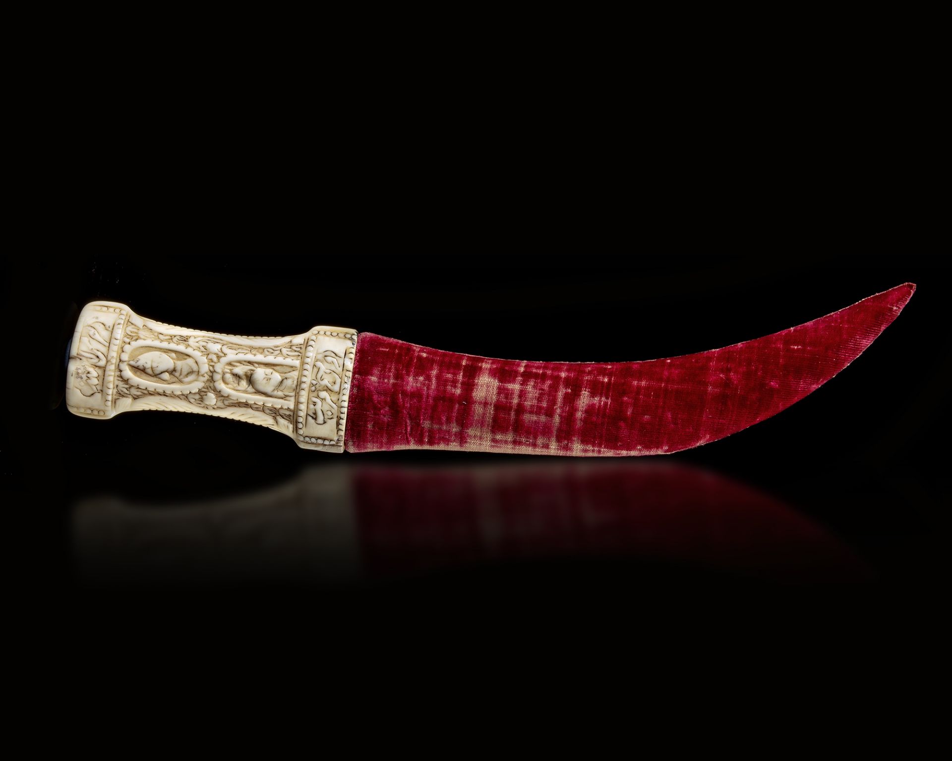 A QAJAR IVORY HILTED DAGGER, PERSIA 19TH CENTURY - Image 4 of 4