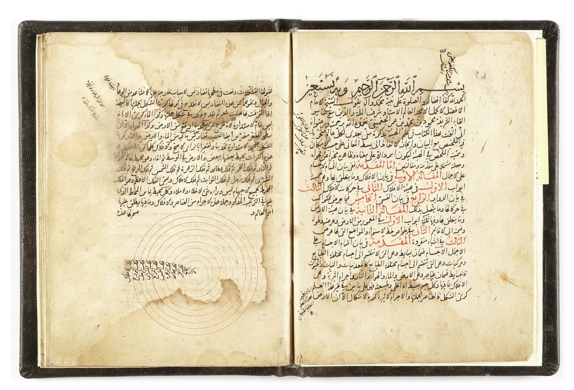 AN ILLUSTRATED ASTRONOMICAL TREATISE BY AL-JAGHMINI, COPIED BY MIRZA MUHAMMED TAHER BIN MIRZA MUHAMM - Image 3 of 6