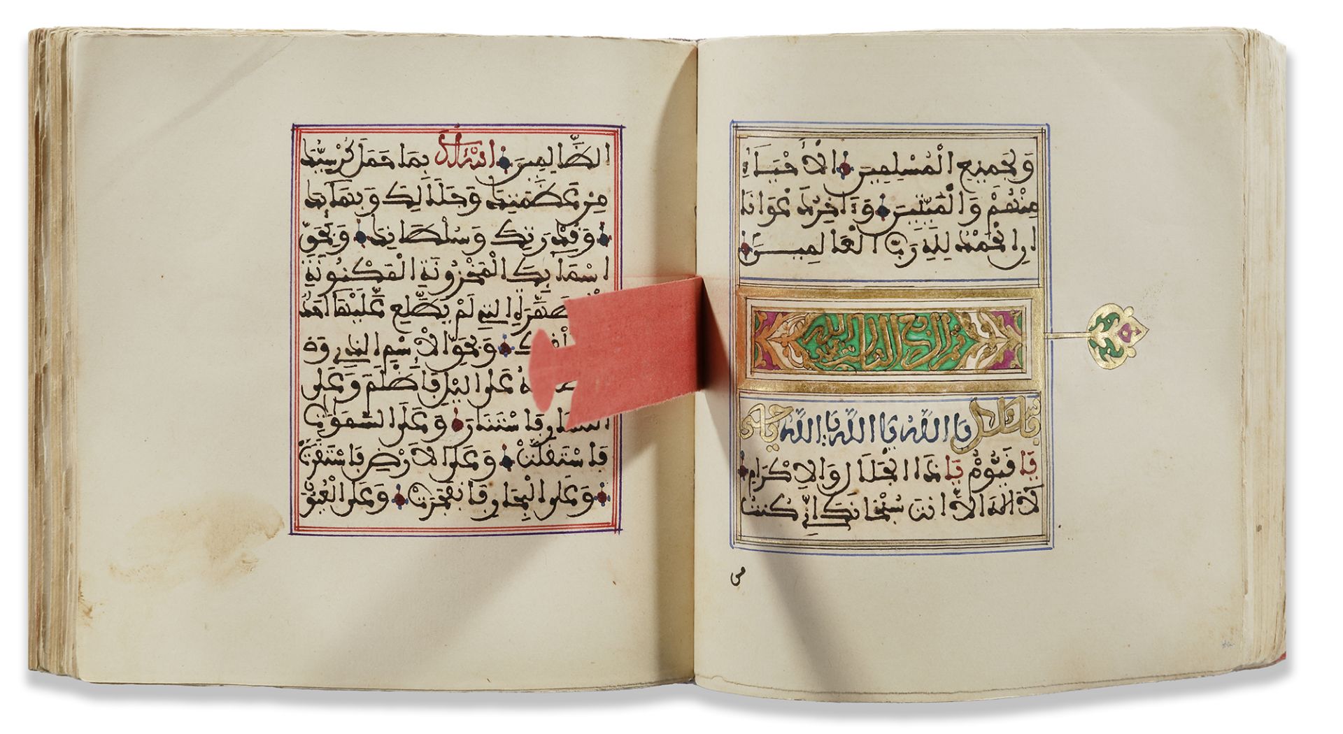 MUHAMMAD BIN SULAYMAN AL-JAZULI (D.1465 AD) DALA'IL AL-KHAYRAT, 18TH CENTURY - Image 2 of 6