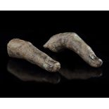 A PAIR OF TWO ROMAN FINGERS, 2ND CENTURY AD