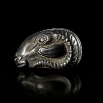 A HIGHLY IMPORTANT HEMATITE WEIGHT OF THREE SHEKELS, 6TH/8TH CENTURY BC