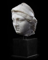 HEAD OF MINERVA OR ATHENA, ROMAN 1ST CENTURY AD