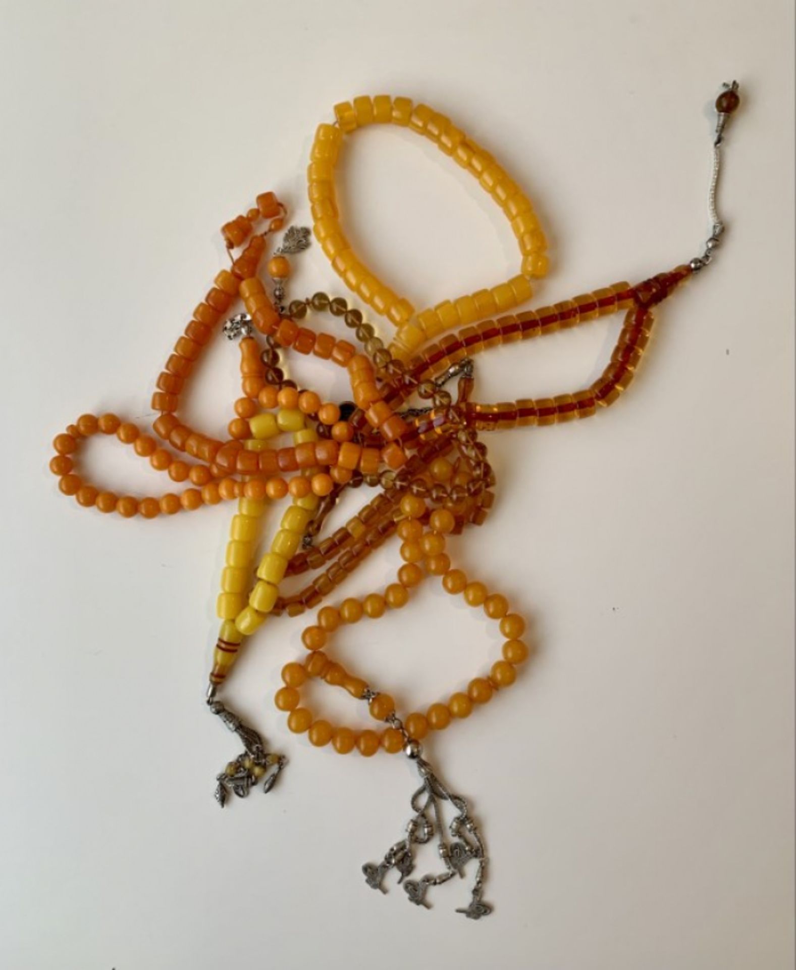 8 Bakelite Islamic Prayer Beads Rosaries (Tashbih) - Image 5 of 5