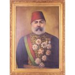 A portrait of an Ottoman Pasha