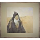 Painting of a Bedouin woman