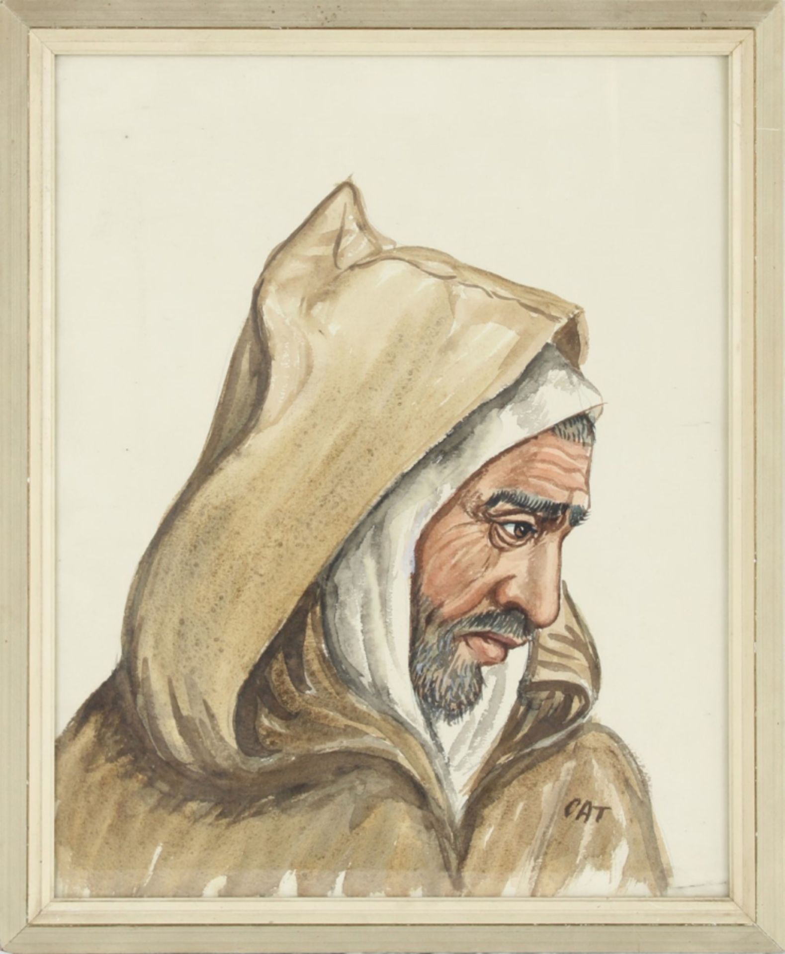 A portrait of a Arabic man 