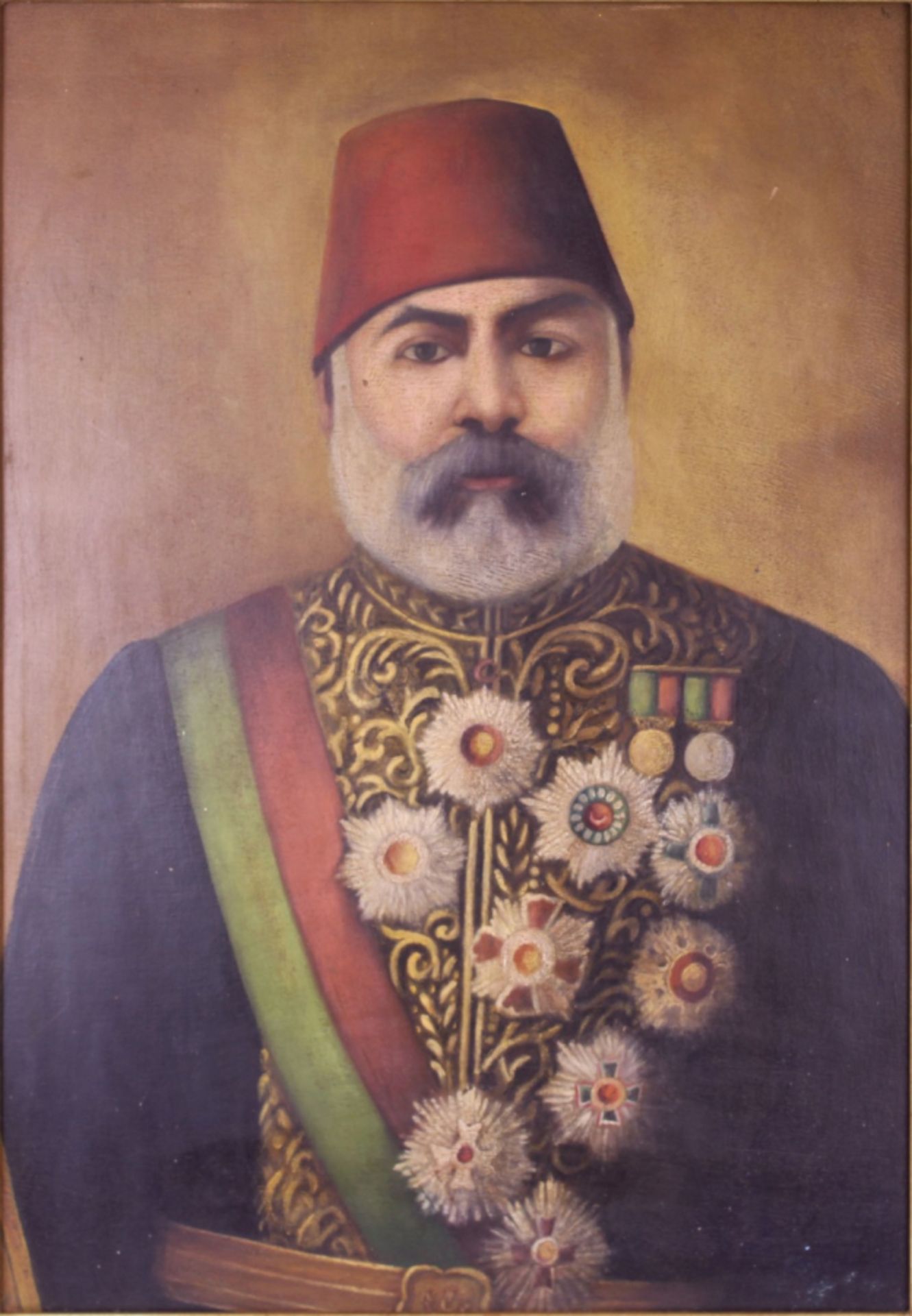 A portrait of an Ottoman Pasha  - Image 2 of 3