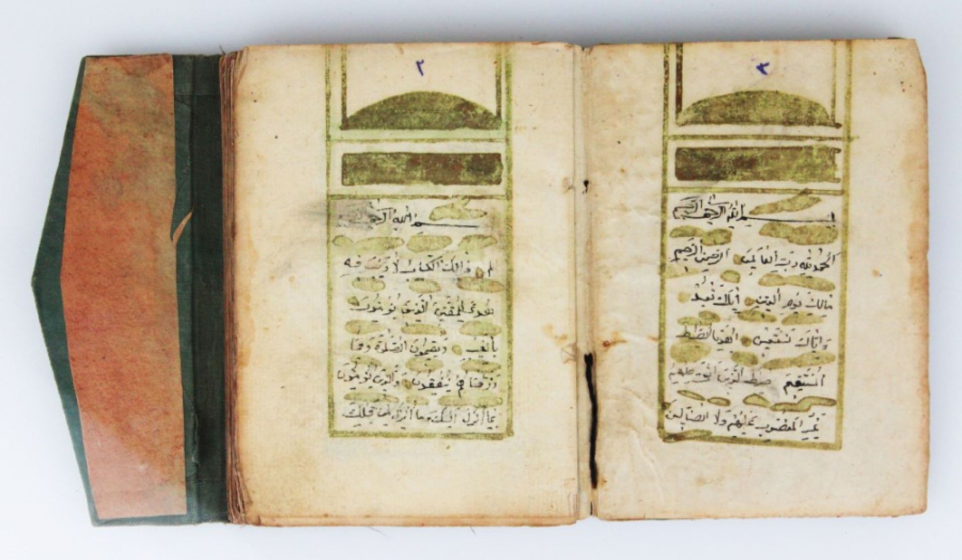 A 18th century Ottoman book with suras and prayers - Image 9 of 12