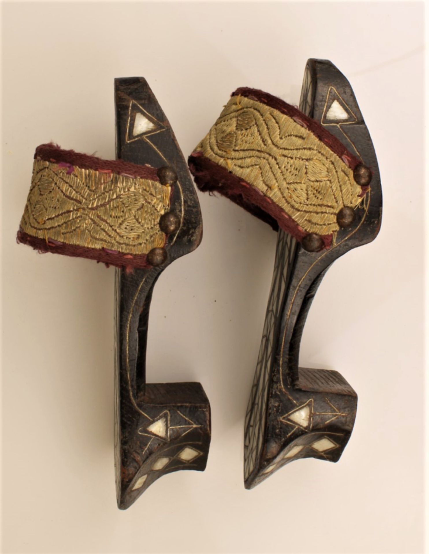 19th century Ottoman Ladies shoes - Image 3 of 3
