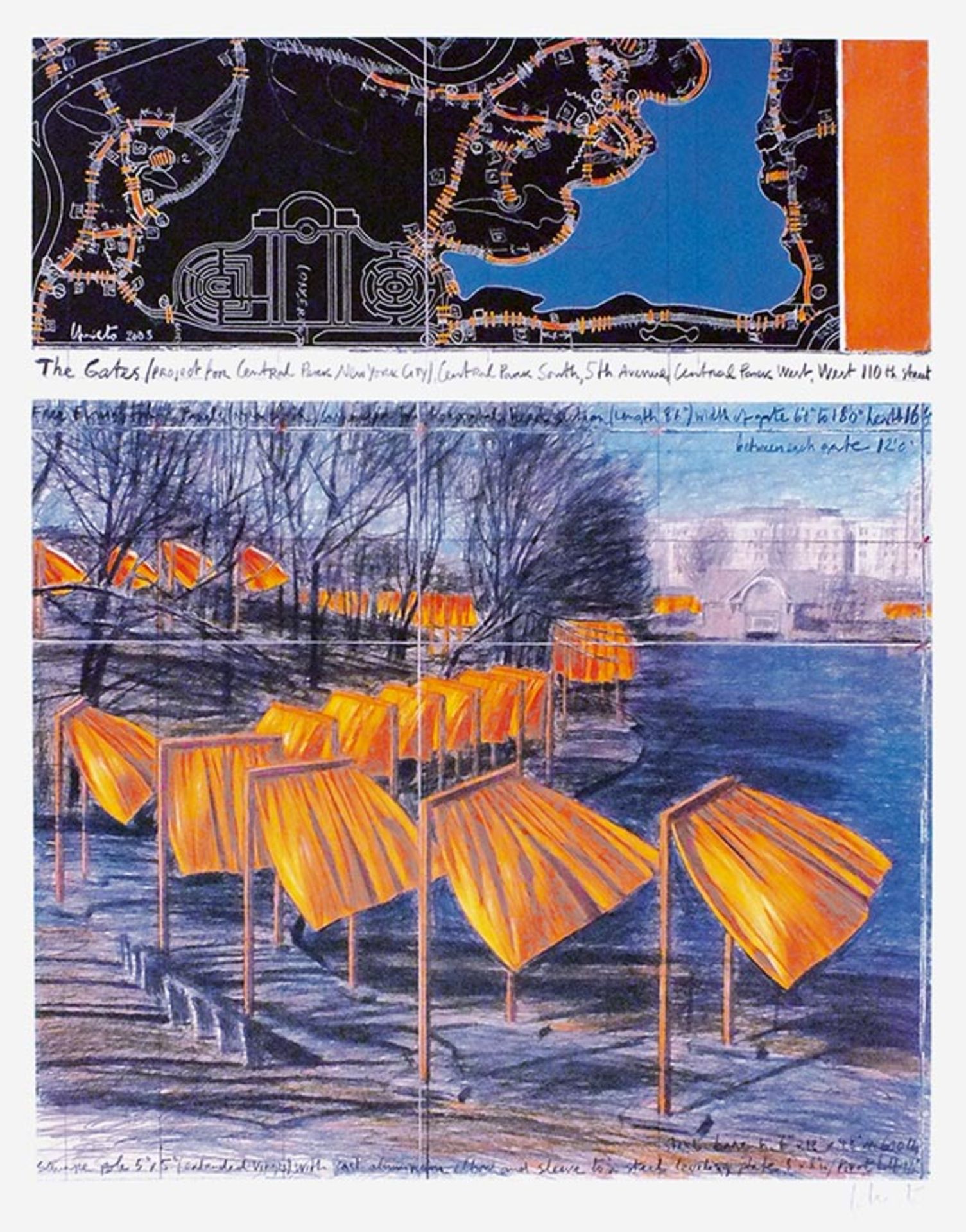 Christo (Christo Javatscheff). THE GATES