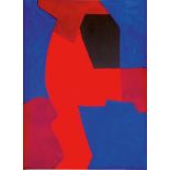 Poliakoff, Serge. Composition bleue, rouge et noire