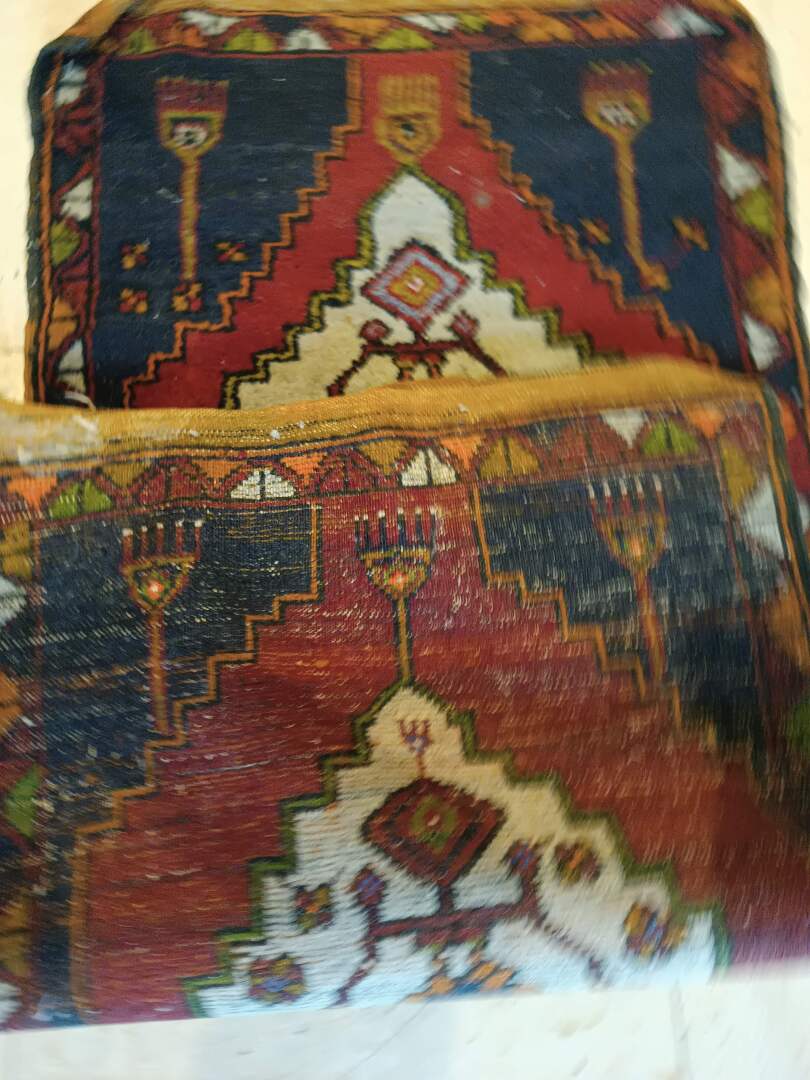 Tapis d'Anatolie (chaine, trame et velours en laine), Ouest de la Turquie, vers 1950-1980 114 x 55 - Bild 2 aus 2