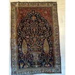 TAPIS Sarouk (chaine et trame en coton, velours en laine), centre de la Perse, vers 1930-1970 198 cm