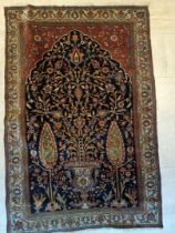 TAPIS Sarouk (chaine et trame en coton, velours en laine), centre de la Perse, vers 1930-1970 198 cm