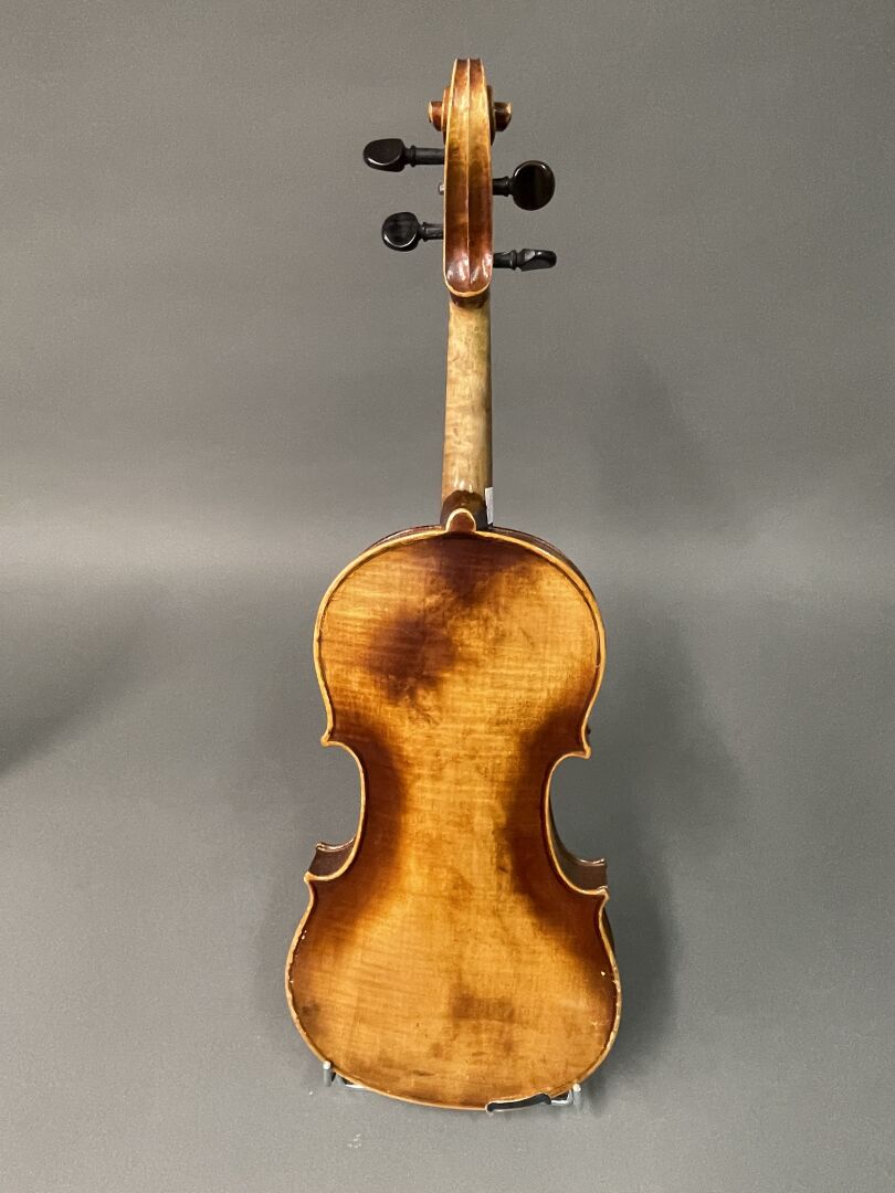 VIOLON d'étude fait dans les pays de l'Est au XXe siècle et portant une étiquette apocryphe - Bild 2 aus 5