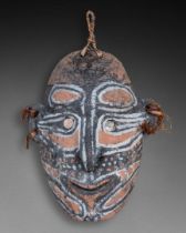 Masque de pignon Sepik, Papouasie Nouvelle-Guinée Production tardive H. 47 cm