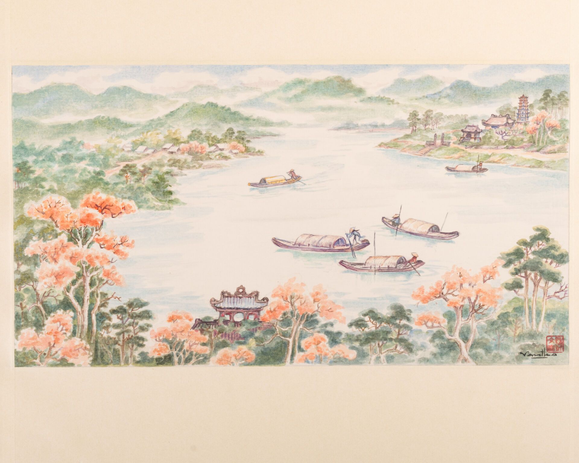 Van Tho TRAN (1917-2004) - Image 2 of 4