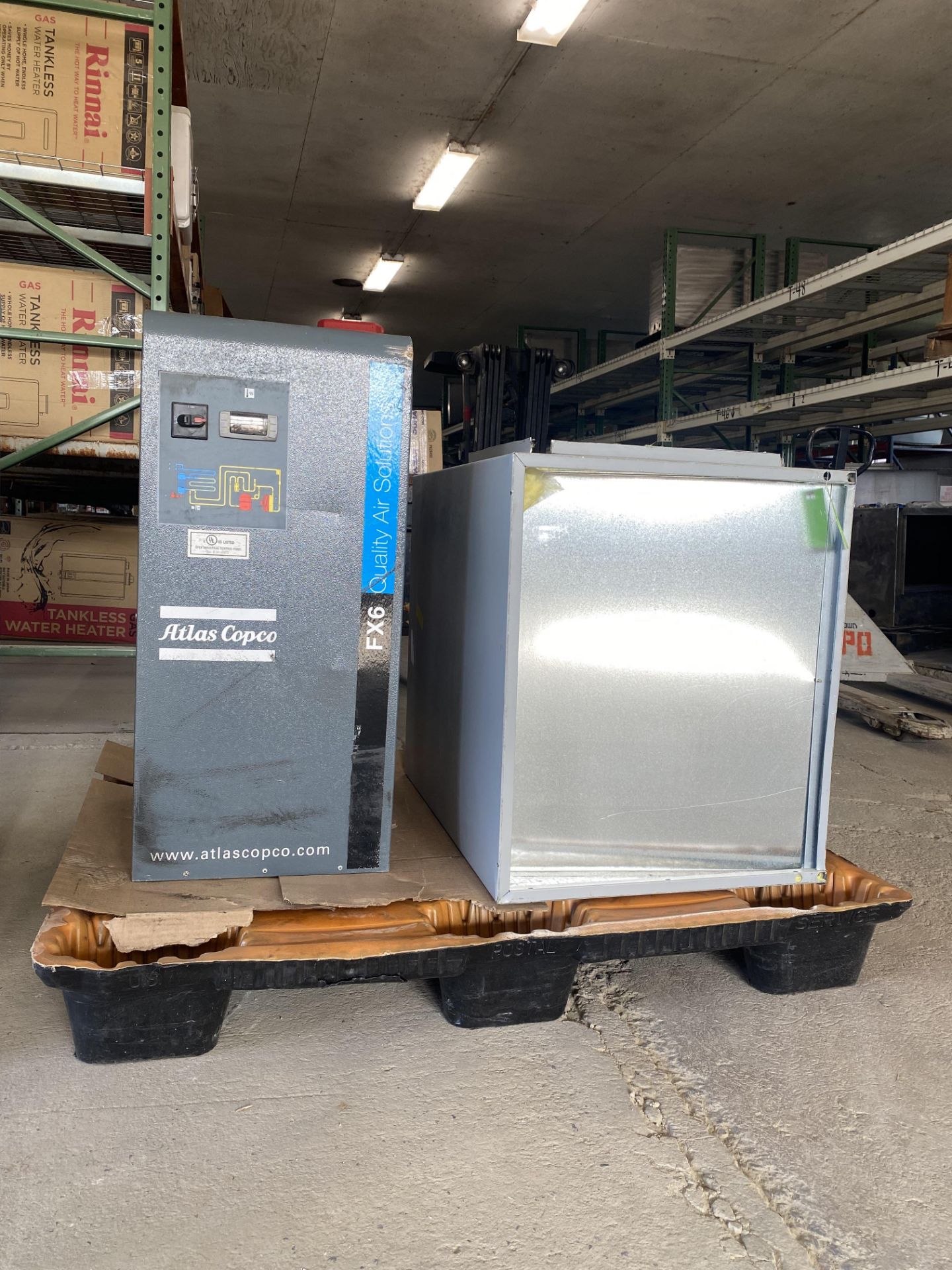 Atlas Copco Air Dryer and Rinnai Furnace