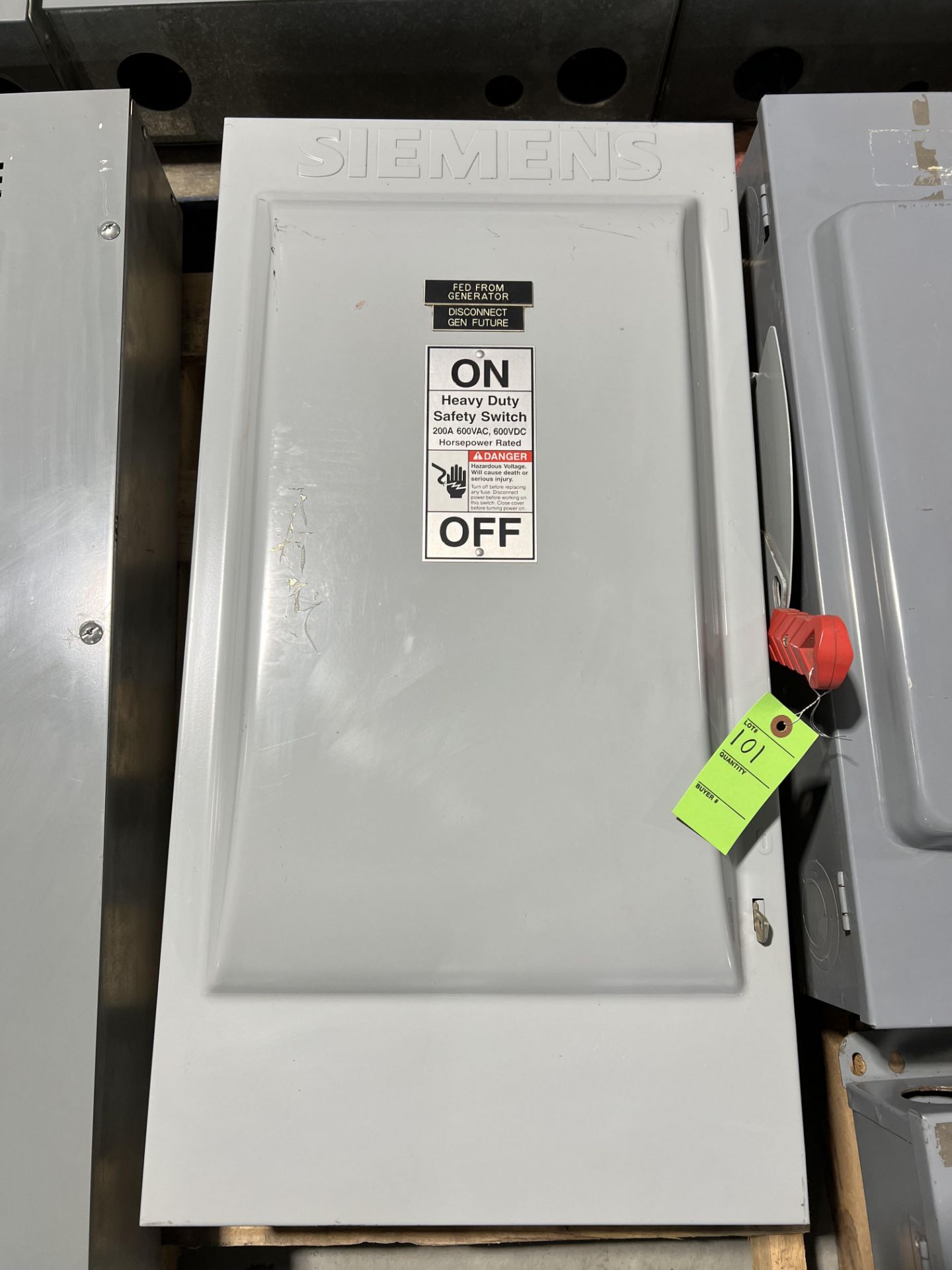 Siemens Safety Switch