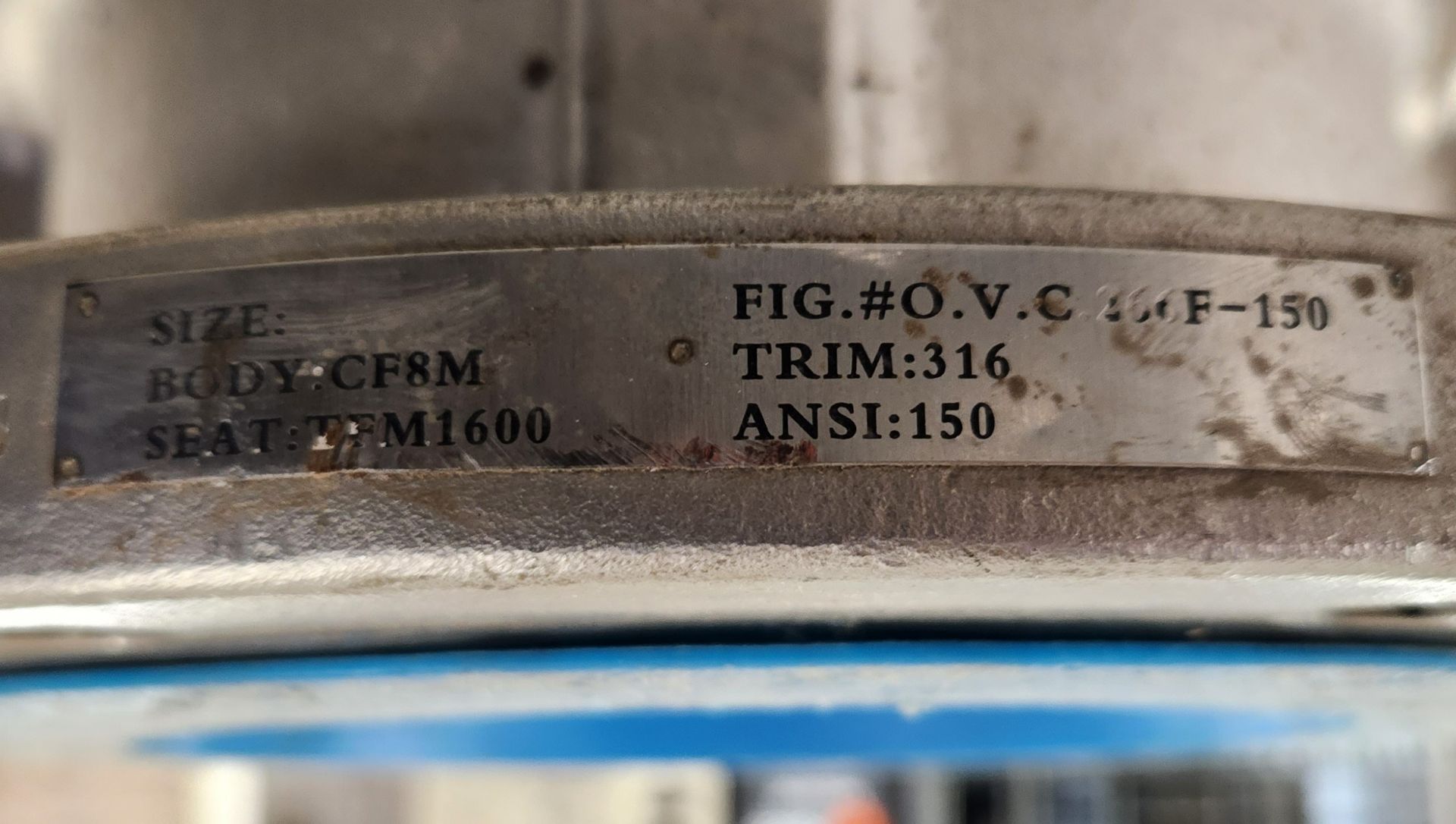 OVC 8" 150lb ANSI Flange Ball Valve - Image 6 of 6