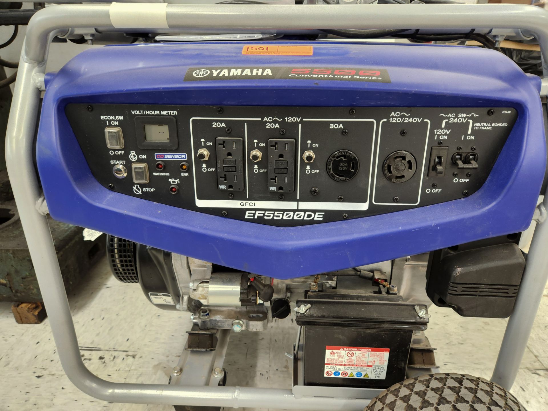 Yamaha 5500 Watt Conventional Series Generator - Image 2 of 5