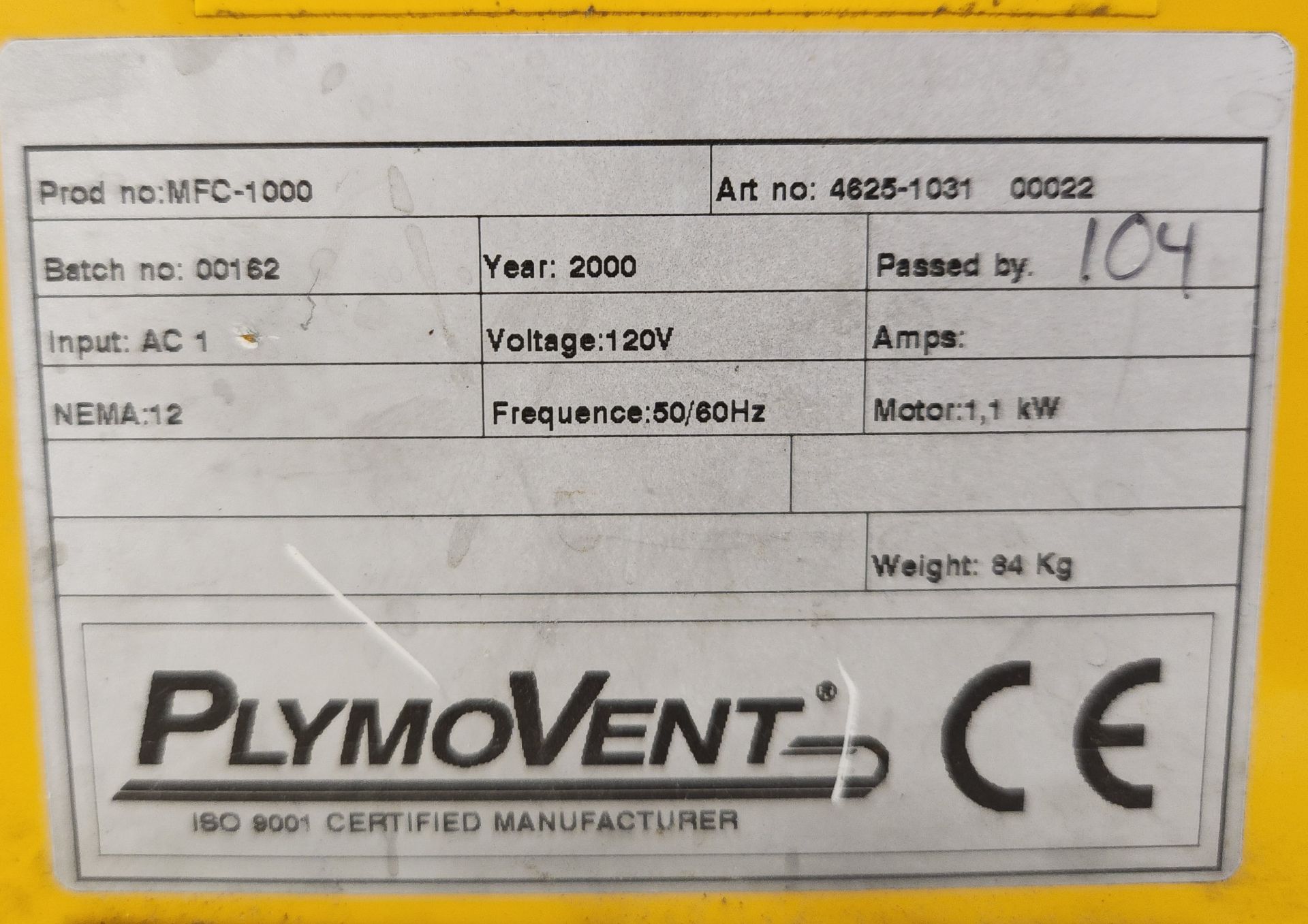 PlymoVent Multi-Fume Center - Image 4 of 5