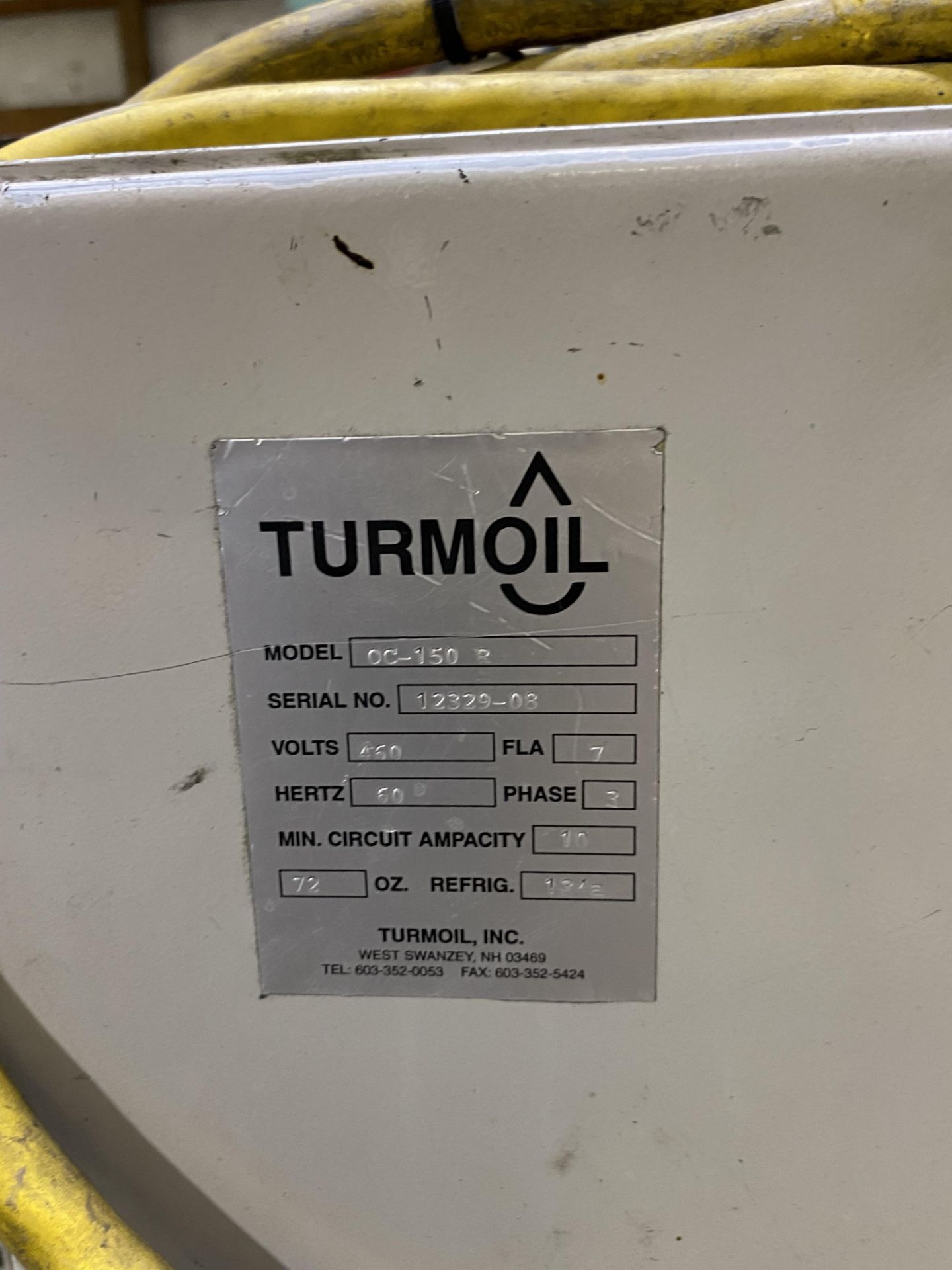 Turmoil Refrigerated Closed Loop Oil Chiller - Image 3 of 3