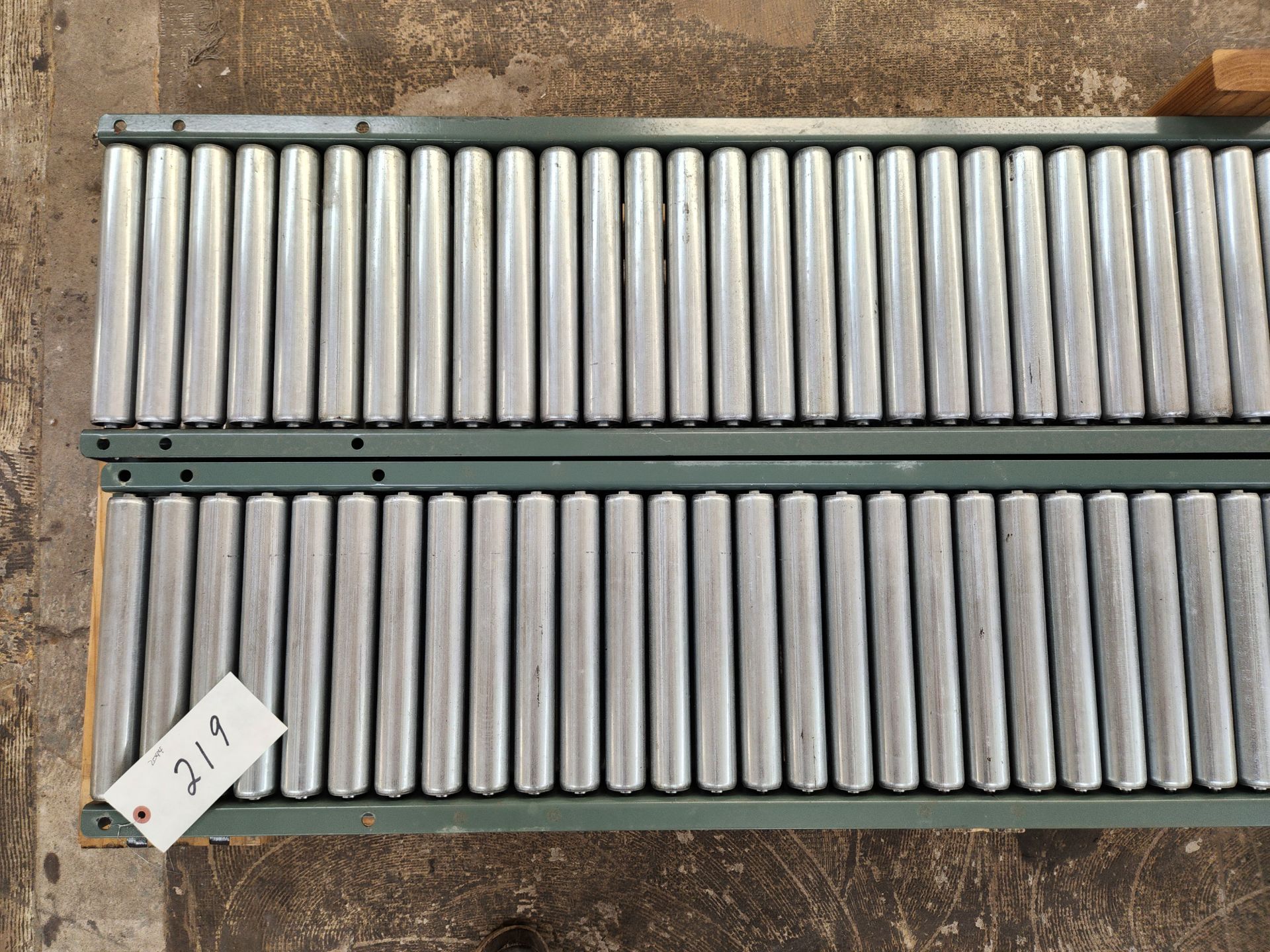 (4) 10' x 12" Hytrol Roller Conveyor Sections - Image 2 of 3