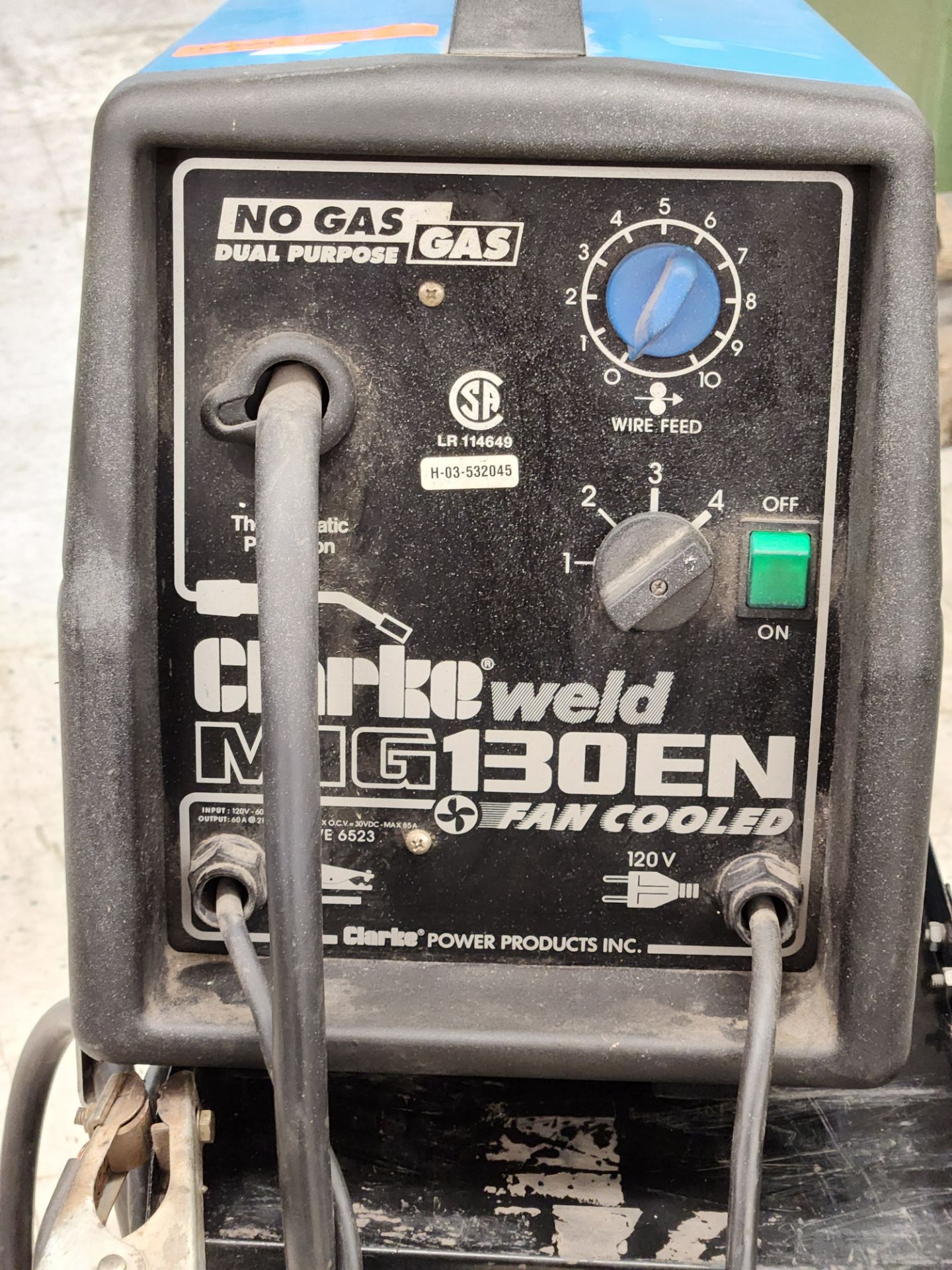 Clarke Weld Mig 130EN Fan Cooled Welder - Image 2 of 5