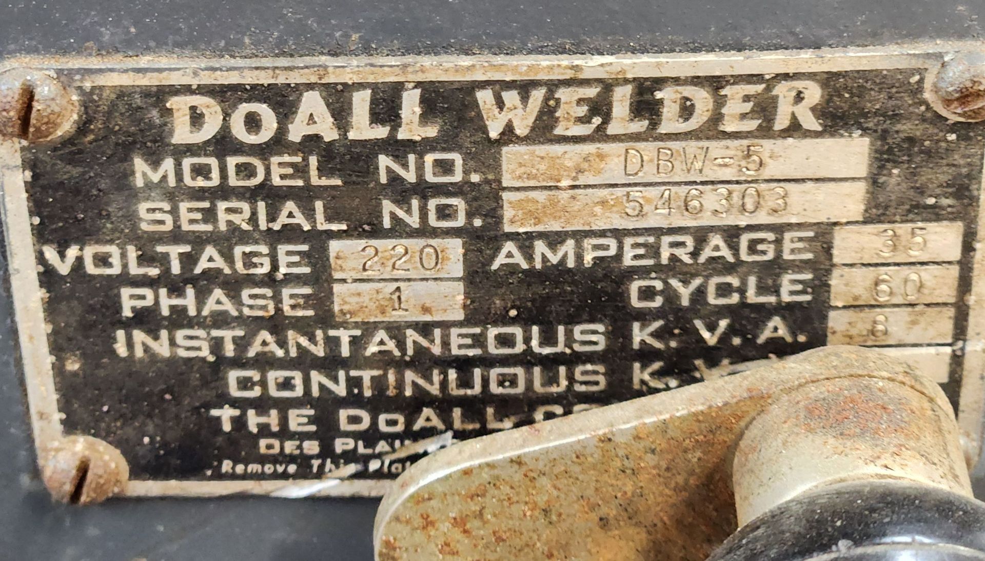 DoAll Welder - Image 2 of 4