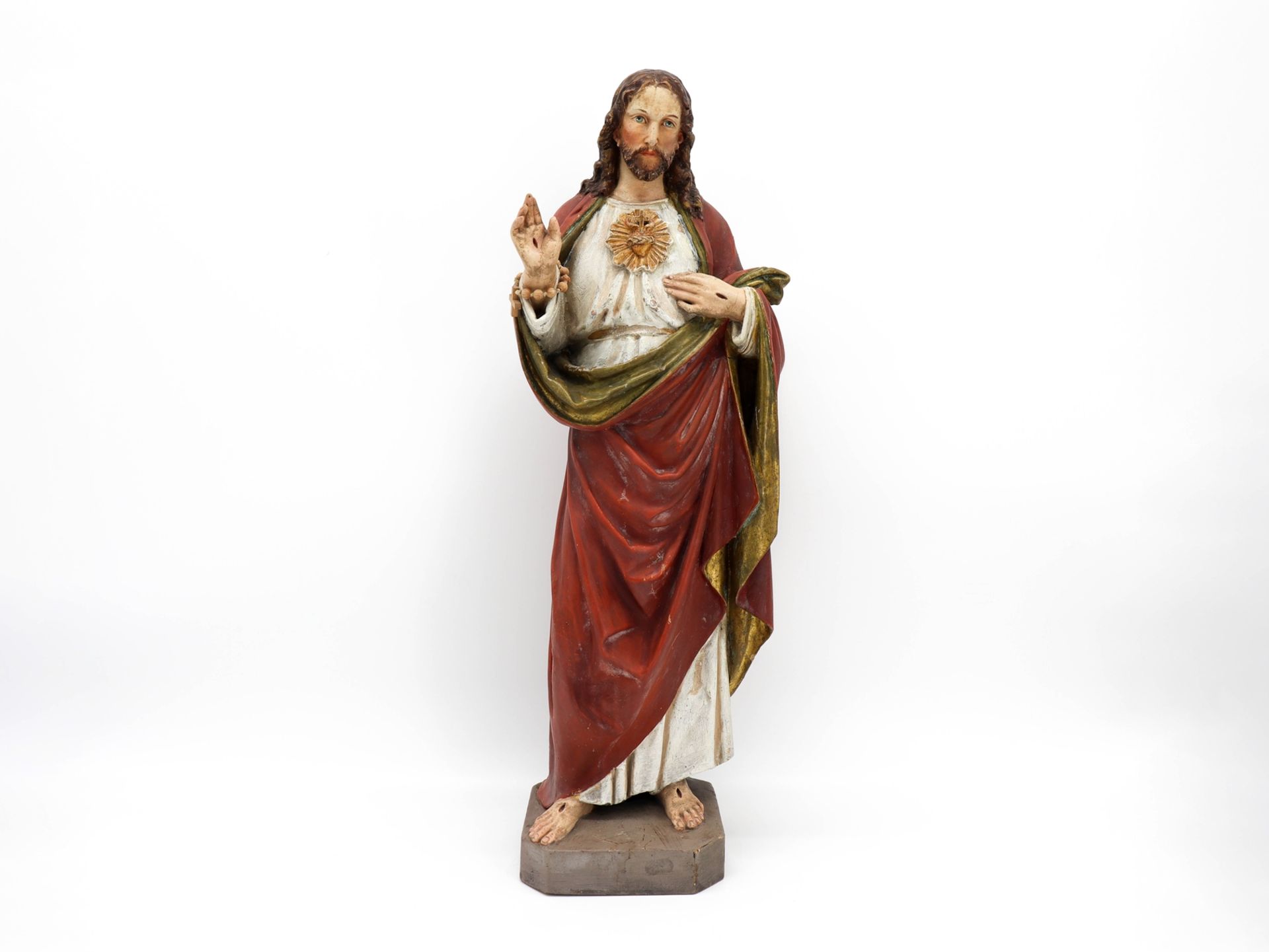 Jesus figure carving, lime wood, around 1900