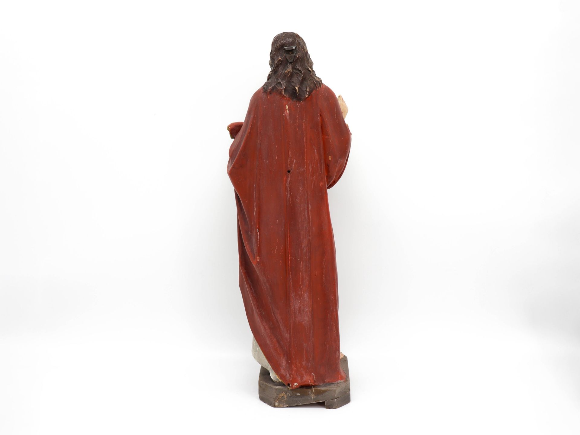 Jesus figure carving, lime wood, around 1900 - Image 3 of 7